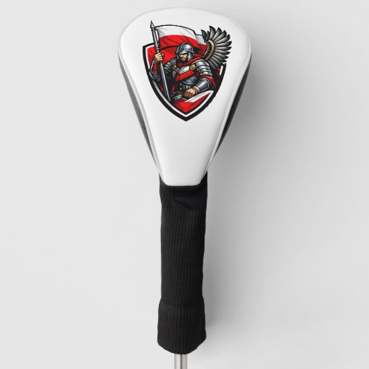 Polnischer Husaren-Golf-Schlagholzabdeckung Golf Headcover (Vorderseite)