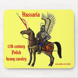 Polnischer Hussar cooler mousepad Entwurf