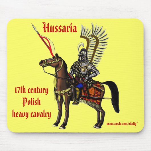 Polnischer Hussar cooler mousepad Entwurf (Vorne)