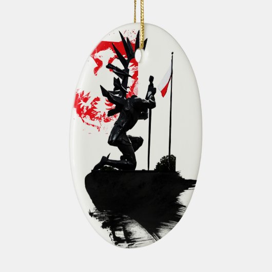 Polnischer Hussar Keramikornament (Rechts)