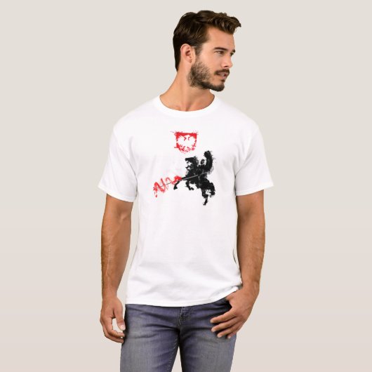 Polnischer Hussar T-Shirt (Vorne ganz)