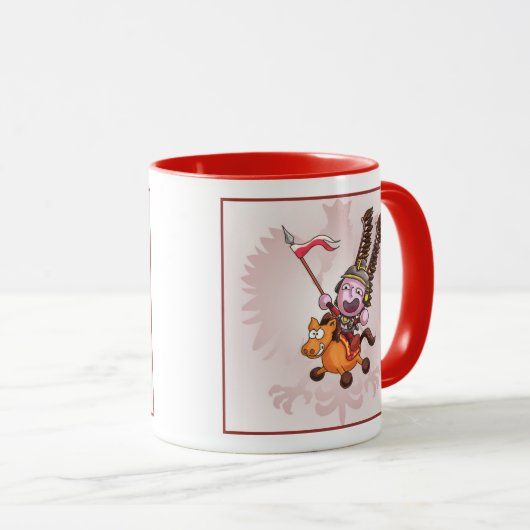 Polnischer Hussar Tasse (VorderseiteRechts)