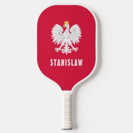 Polnischer Individuelle Name Roter Adler Polska Pickleball Schläger