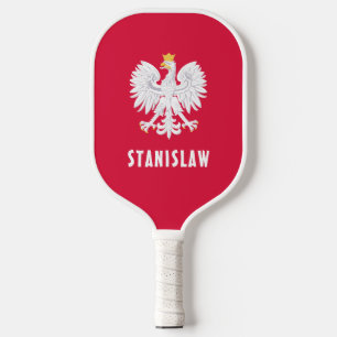 Polnischer Individuelle Name Roter Adler Polska Pickleball Schläger