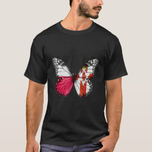 Polnischer Irischer Flaggenmast T-Shirt