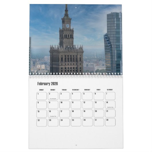Polnischer Kalender (Feb 2026)