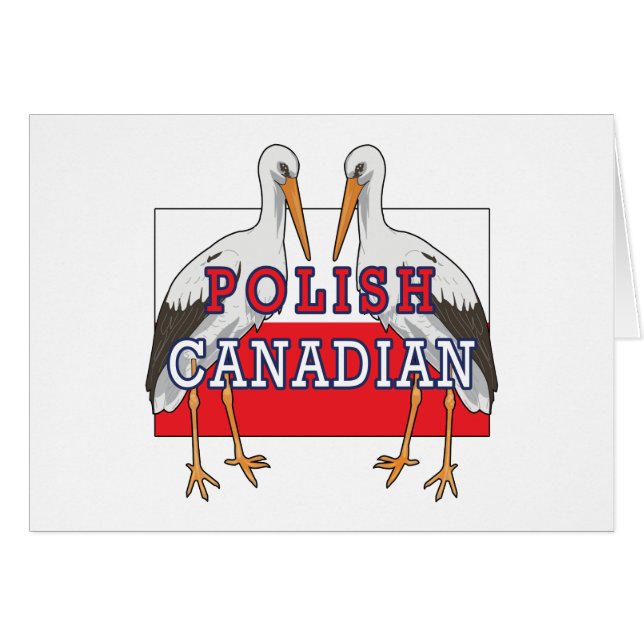 Polnischer Kanadier Stork (Vorderseite (Horizontal))