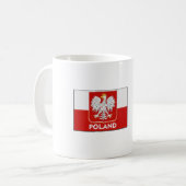 Polnischer Logocoffee-Tasse Kaffeetasse (Vorderseite Links)