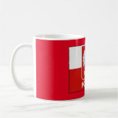 Polnischer Logocoffee-Tasse Kaffeetasse (Links)