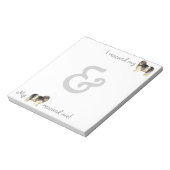 Polnischer Lowland Sheepdog Notizblock (Rotiert)