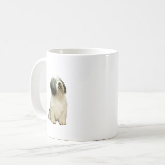 Polnischer Lowland Sheepdog (PON) - A Kaffeetasse (Vorderseite Links)