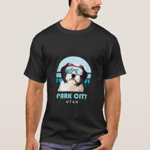 Polnischer Lowland Sheepdog Ski Park Stadt Utah Do T-Shirt