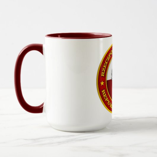 Polnischer Medallion Apparel Tasse (Links)