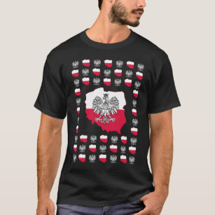 Polnischer Muster-Entwurf T-Shirt