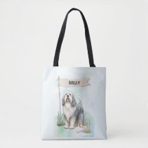 Polnischer Niederungshund Wasserfarbe Personalisie
