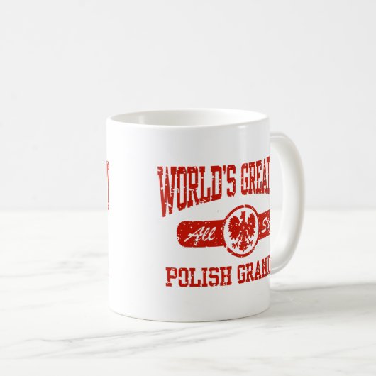 Polnischer Opa Kaffeetasse (VorderseiteRechts)