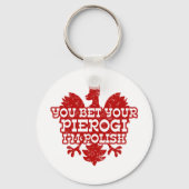 Polnischer Pierogi Schlüsselanhänger (Vorderseite)