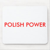 POLNISCHER POWER MOUSEPAD (Vorne)