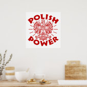 Polnischer Power Poster (Küche)