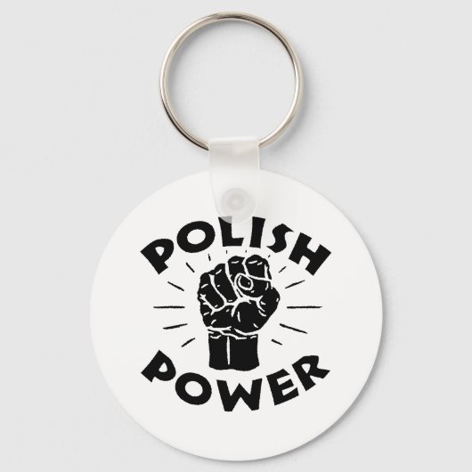 Polnischer Power Schlüsselanhänger (Vorderseite)