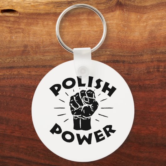 Polnischer Power Schlüsselanhänger (Vorderseite)