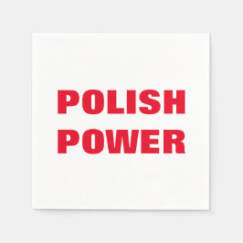 POLNISCHER POWER SERVIETTE
