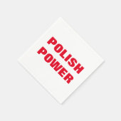 POLNISCHER POWER SERVIETTE (Ecke)
