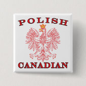Polnischer Rotadler Button (Vorderseite)