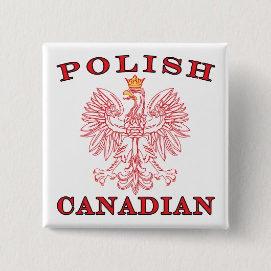 Polnischer Rotadler Button (Vorderseite)