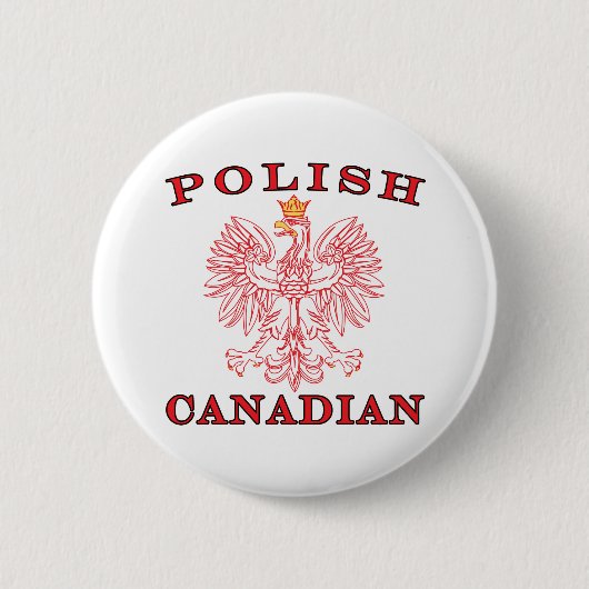 Polnischer Rotadler Button (Vorderseite)