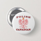 Polnischer Rotadler Button (Vorne & Hinten)