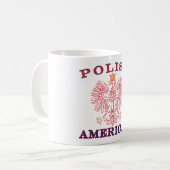 Polnischer Rotadler Kaffeetasse (Vorderseite Links)