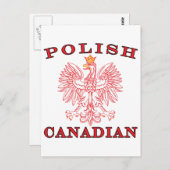 Polnischer Rotadler Postkarte (Vorne/Hinten)