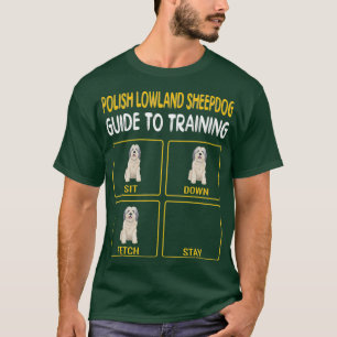 Polnischer Schlepphund-Führer zum Training des Hu T-Shirt