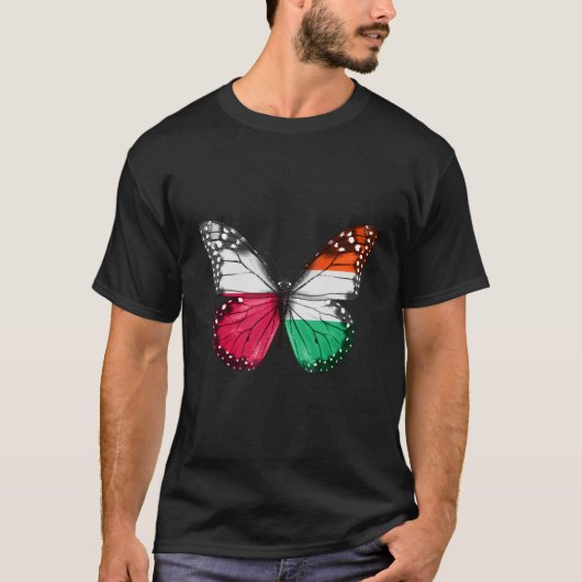 Polnischer Schmetterling T-Shirt (Vorderseite)