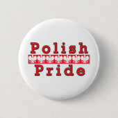 Polnischer Stolz Button (Vorderseite)