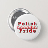 Polnischer Stolz Button (Vorne & Hinten)