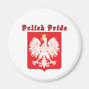 Polnischer Stolz Eagle Magnet