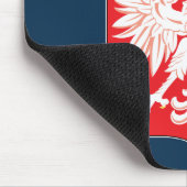 Polnischer Stolz Eagle Mousepad (Ecke)