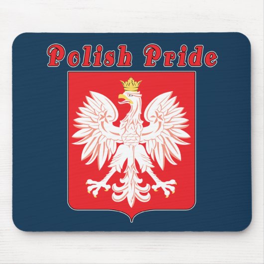 Polnischer Stolz Eagle Mousepad (Vorne)