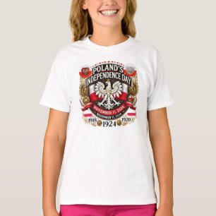Polnischer Stolz: Unabhängigkeitstag 2024 KIDS T-Shirt