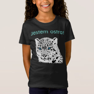 Polnischer T - Shirt "Biały Lampart "