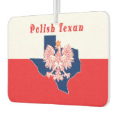 Polnischer Texanadler Autolufterfrischer (Links)