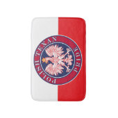 Polnischer Texanstolz Badematte (Vorderseite Vertikal)