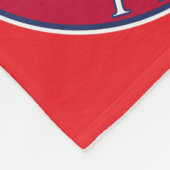 Polnischer Texanstolz Fleecedecke (Ecke)