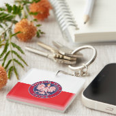 Polnischer Texanstolz Schlüsselanhänger (Vorderseite rechts)