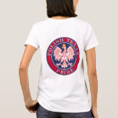 Polnischer Texanstolz T-Shirt (Rückseite)