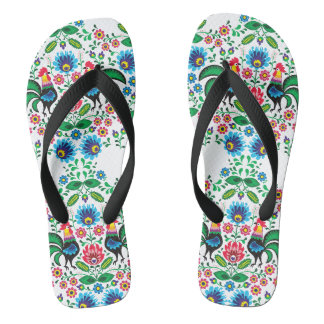 Polnischer traditioneller Ornament High-Top Sneake Badesandalen