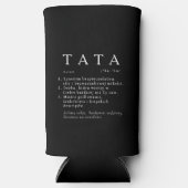 Polnischer Vater Geschenk - TATA Definition Tumble Selters Dosenkühler (Vorderseite)