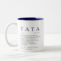 Polnischer Vater - Geschenk - TATA - Definition